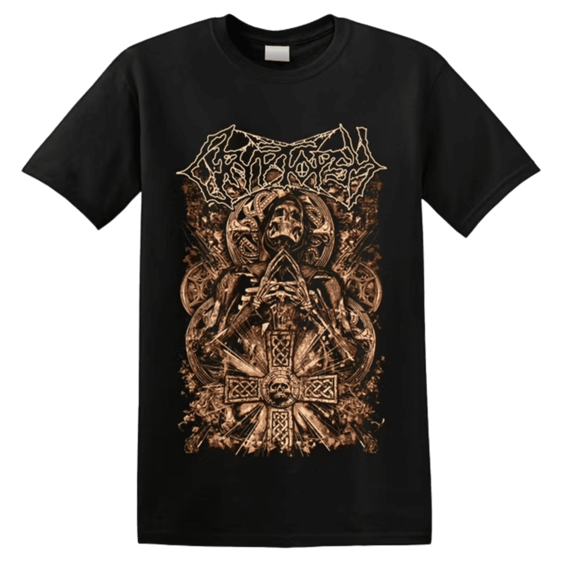 Cryptopsy 'Monk' T-Shirt 1 Cryptopsy ‘Monk’ T-Shirt